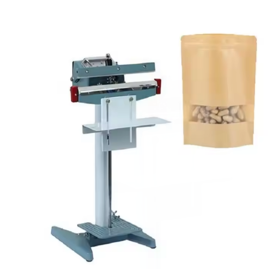 Zhejiang Tianyu Industry Co., Ltd Supplier Factory Manufacturer Make and Export Foot Pedal Controlled Impulse Heat Sealers PFS-Series Foot Operated Plastic Bag Heat Sealing Machines