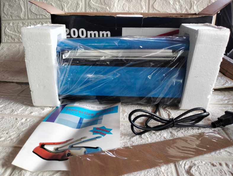 Zhejiang Tianyu Industry Co., Ltd Supplier Factory Manufacturer Make and Sale Plastic Bag Manual Impulse Sealer 250mm / 10 inches / 25cm Wide Heat Sealing Machine 