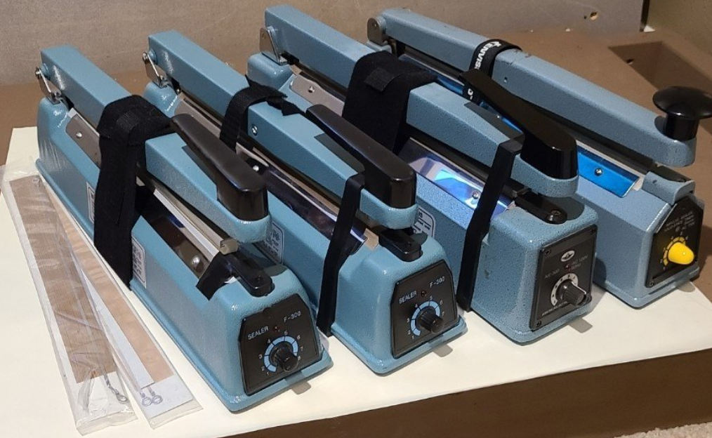 Zhejiang Tianyu Industry Co. ,Ltd Supplier Factory Manufacturer Make and Supply Hand Impulse Sealer Iron Case FS-Series Plastic Film Bag Food Heat Sealing Packing Machine