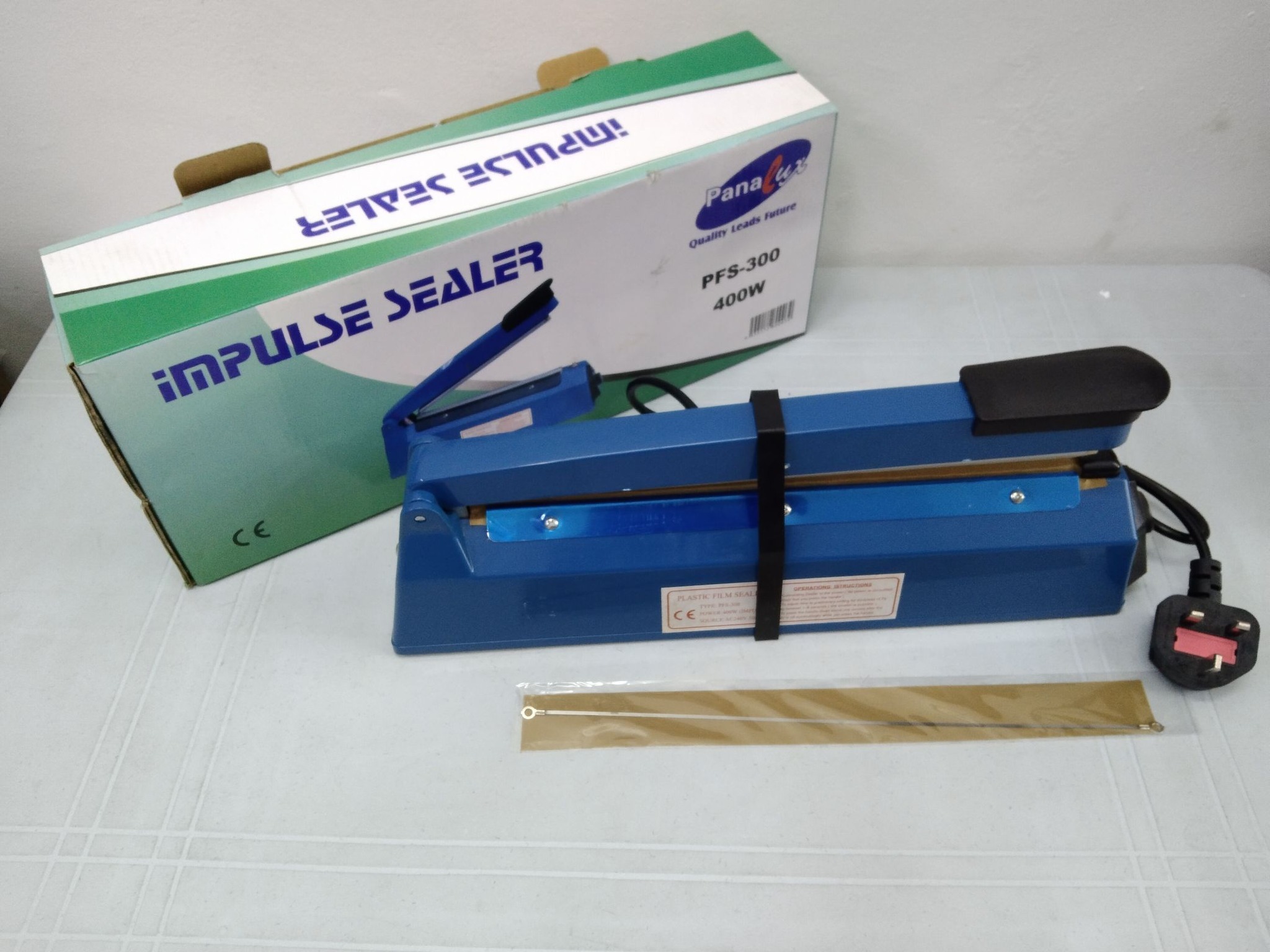 Zhejiang Tianyu Industry Co., Ltd Supplier Factory Manufacturer Make and Sale Hand Impulse Heating Sealer Plastic ABS Shell PFS-Series Manual Mylar Bag Hot Sealing Machine