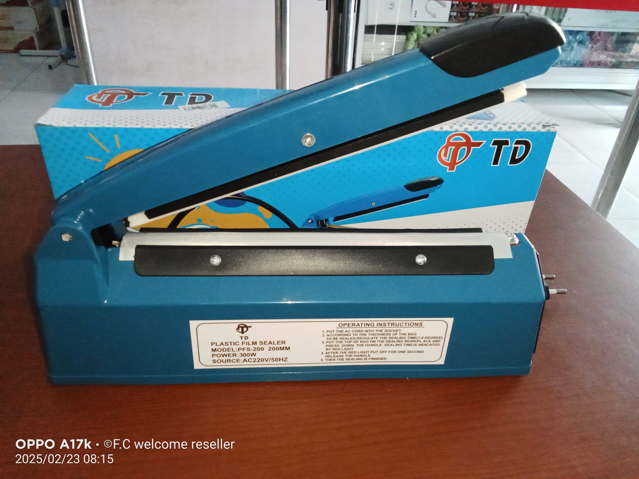 Zhejiang Tianyu Industry Co., Ltd Supplier Factory Manufacturer Make and Sale Hand Impulse Heat Sealers Plastic ABS Body PFS-Series Manual Heating Sealing Machines Zhejiang Tianyu Industry Co., Ltd Supplier Factory Manufacturer Make and Sale Hand Impulse Heat Sealers Plastic ABS Body PFS-Series Manual Heating Sealing Machines