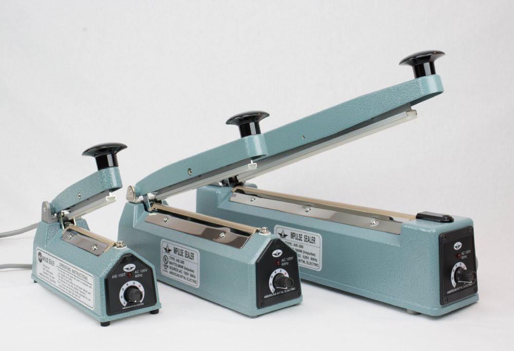 Zhejiang Tianyu Industry Co., Ltd. Supplier Factory Manufacturer Supply Hand Impulse Sealers Iron Case FS-Series Manual Plastic PE PP Aluminum Foil Kraft Paper Bag Heat Sealing Machines