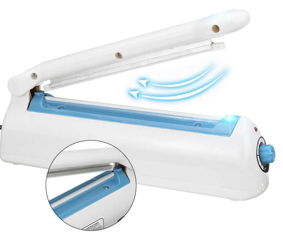 Zhejiang Tianyu Industry Co., Ltd Supplier Factory Manufacturer Supply Hand Impulse Sealer Machine Plastic ABS Body PFS-B Series Plastic Film and Mylar Bag Sealing Tool Machine