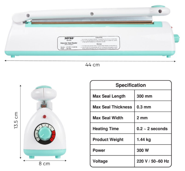 Zhejiang Tianyu Industry Co., Ltd Supplier Factory Manufacturer Supply Hand Impulse Sealer Machine Plastic ABS Body PFS-B Series Plastic Film and Mylar Bag Sealing Tool Machine