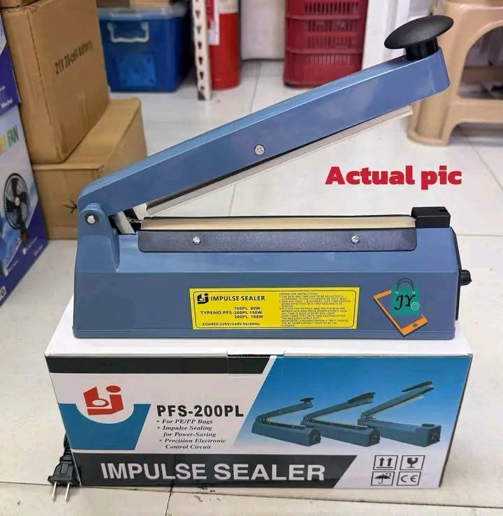 Zhejiang Tianyu Industry Co. Ltd.Supplier Factory Manufacturer Sale Electric Impulse Sealer Plastic (ABS) Shell PFS-Series Manual Plastic Film Bag Heat Sealing Machine