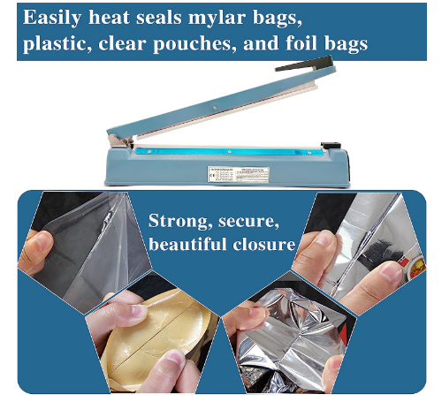 Zhejiang Tianyu Industry Co., Ltd. Supplier Factory Manufacturer Make and Wholesale Impulse Sealer Aluminum Body AFS-Series Plastic Bag and Film Heat Sealing Machine